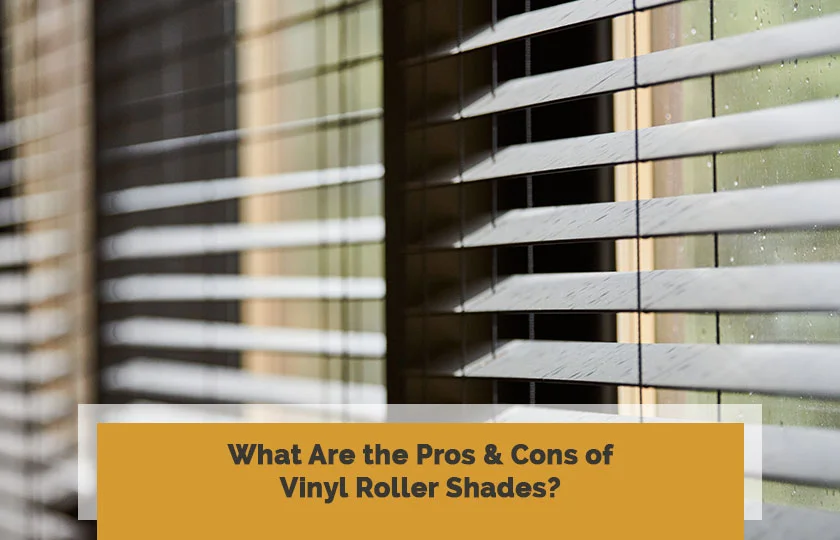 Pros & Cons of Vinyl Roller Shades